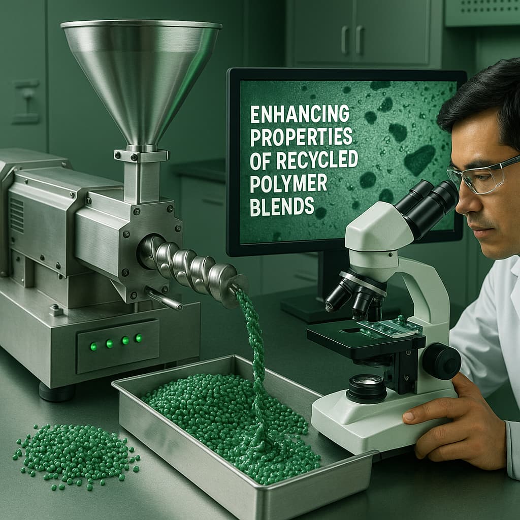 Улучшение свойств и стабильности переработанного нейлона с помощью технологии смешивания