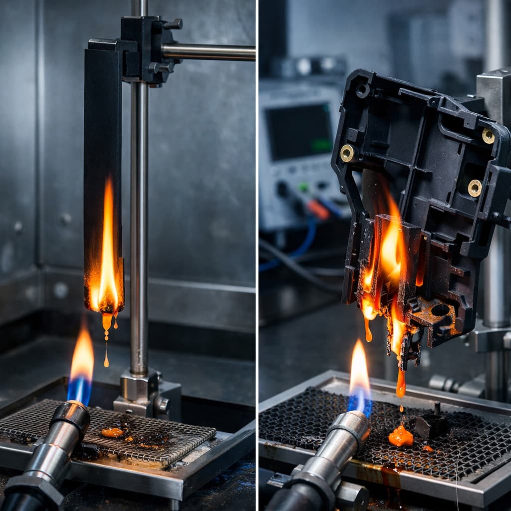 Почему огнестойкий нейлон, прошедший сертификацию UL94, все же не подходит для конечного использования в изделиях? Раздел 2