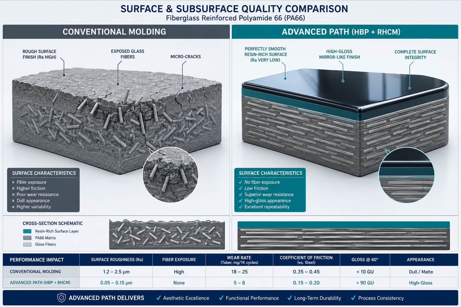 advanced modification paths for glass fiber reinforced polymers.