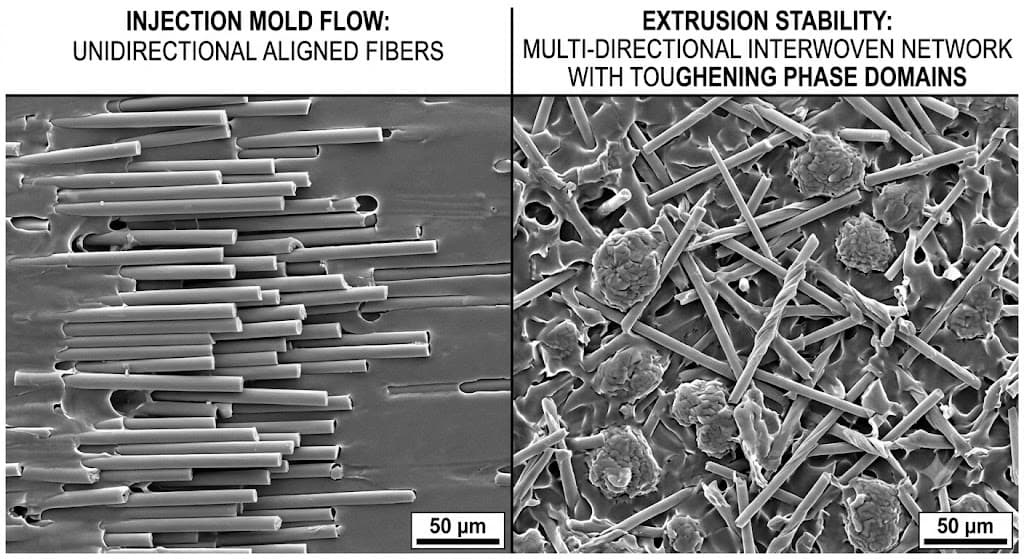 Injection Molding Grade vs. Extrusion Grade Modified Nylon: Essential Differences in Formulation Design and Processing Requirements 02